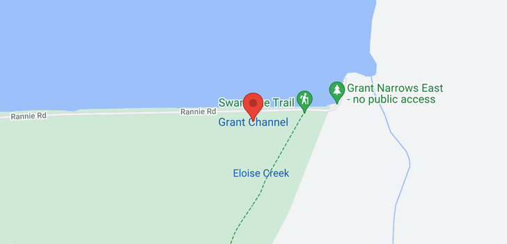 map of 7038C W GRANT CHANNEL